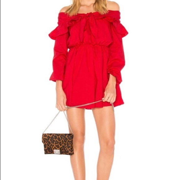 Lovers + Friends REVOLVE red dress - Picture 1 of 2